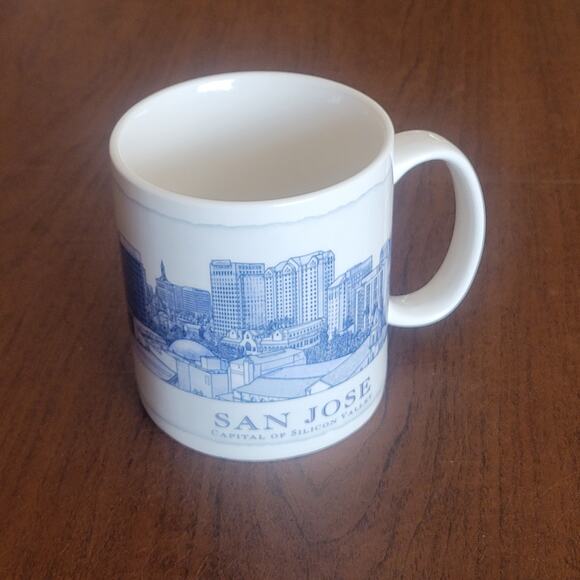 2007 Starbucks Architecture Series San Jose Capital of Silicon Valley 18oz mug - Picture 1 of 6